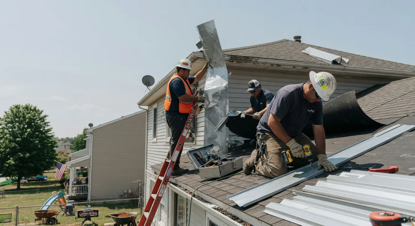 Metal Roof Repair in Hueysville, KY